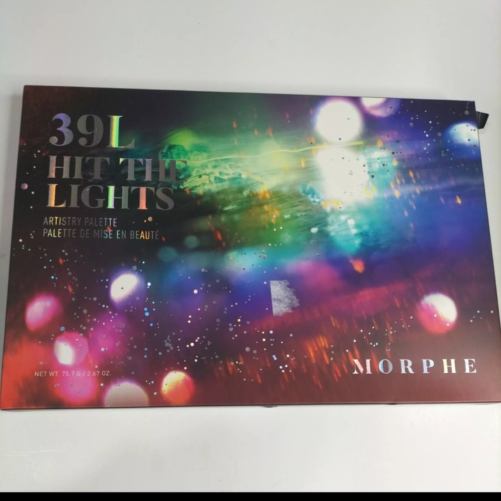 Morphe 39L Hit The Lights Palette with Multicolor Design